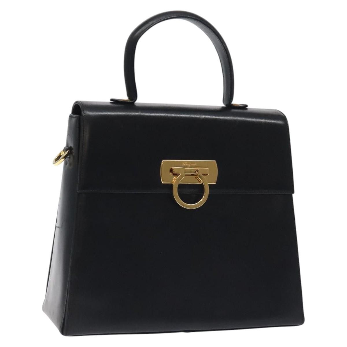 Salvatore Ferragamo Salvatore Ferragamo Convertible Top Handle Bag Leather Size ONE SIZE - 1 Thumbnail