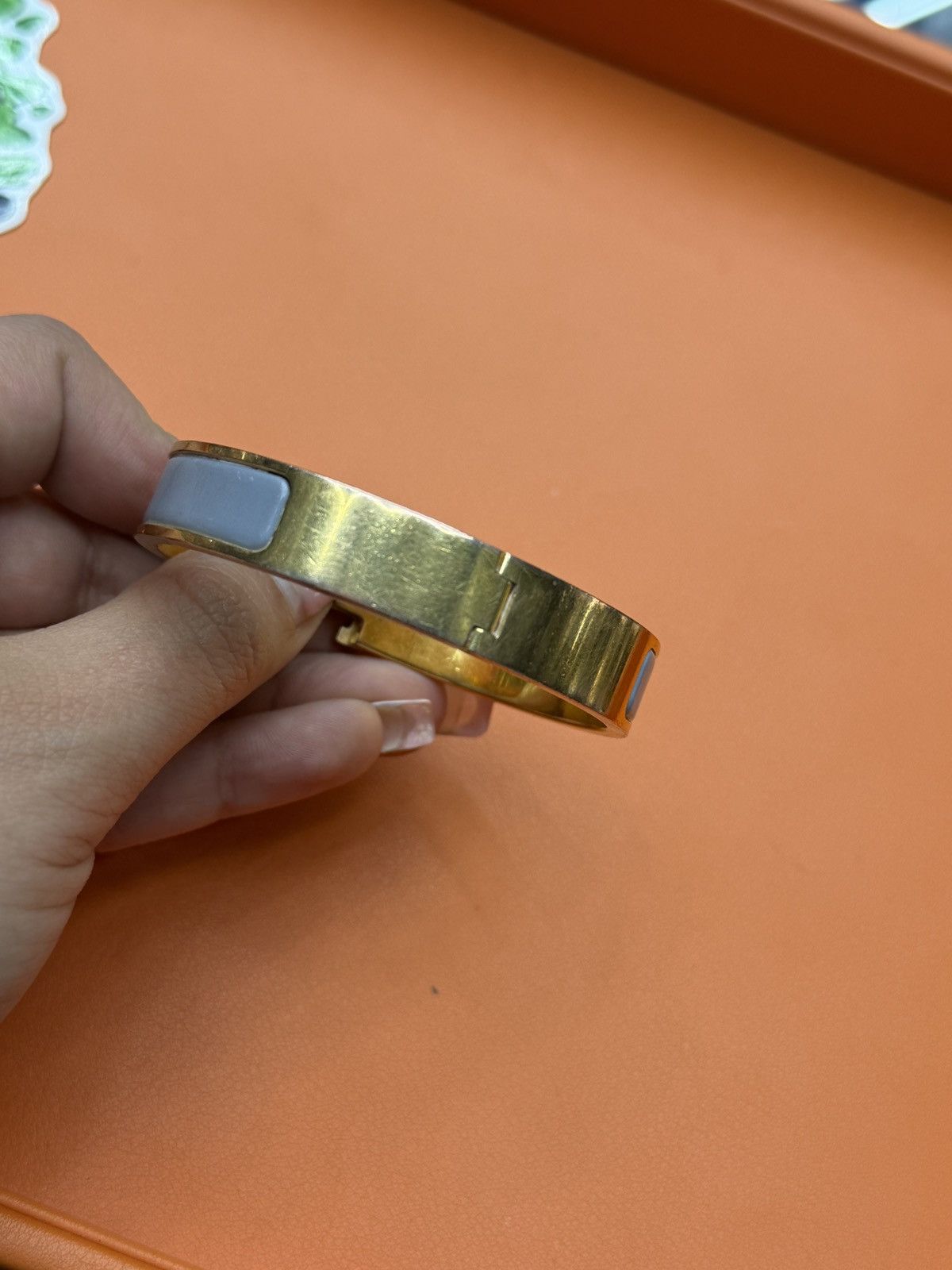 Hermes Hermès Clic H Bracele Size ONE SIZE - 7 Thumbnail