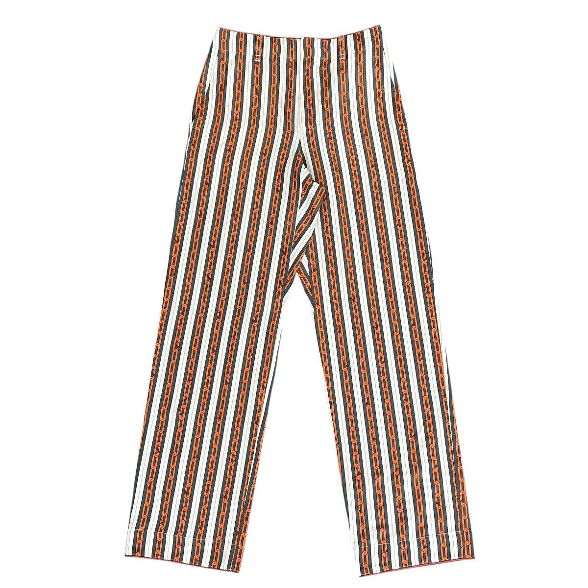 Louis Vuitton LOUIS VUITTON 2019 Pre-Fall Virgil Abloh Chain Trousers 36 Size US 31 - 1 Thumbnail
