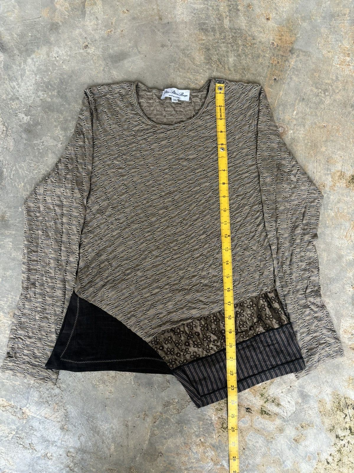 Issey Miyake Blue Blanc Rouge made in France Longsleeve Size XS / US 0-2 / IT 36-38 - 10 Thumbnail