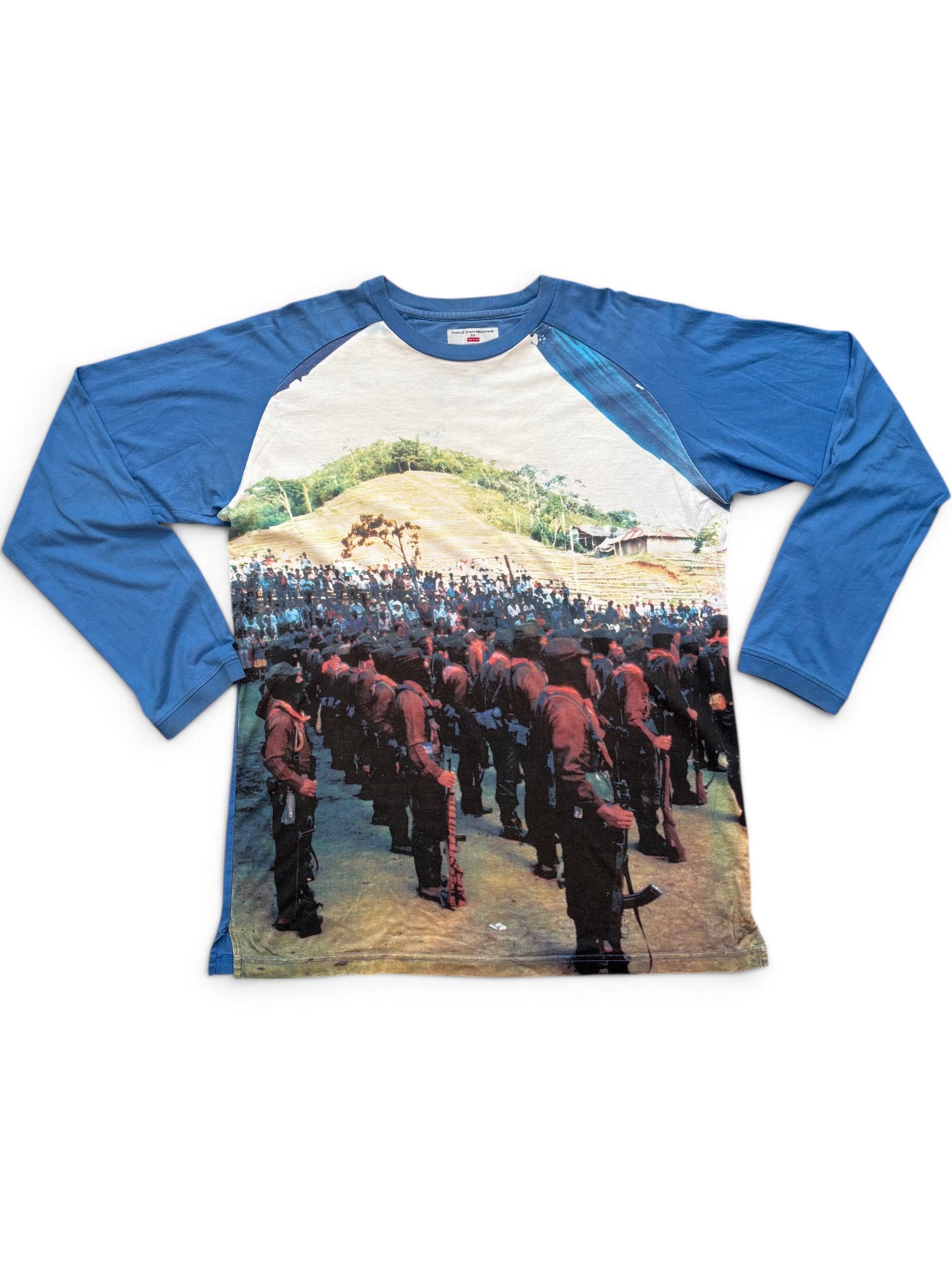 Supreme Supreme - Shawn Mortensen Zapatistas Raglan Shirt 2005