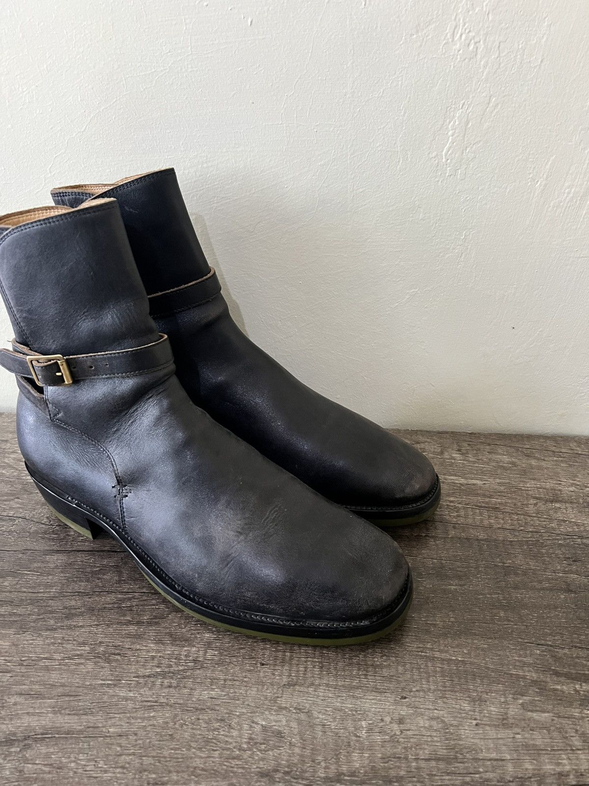 Japanese Brand XBXS JODHPUR HORSEBUTT BOOTS LIKE CLINCH Size US 10 / EU 43 - 5 Thumbnail