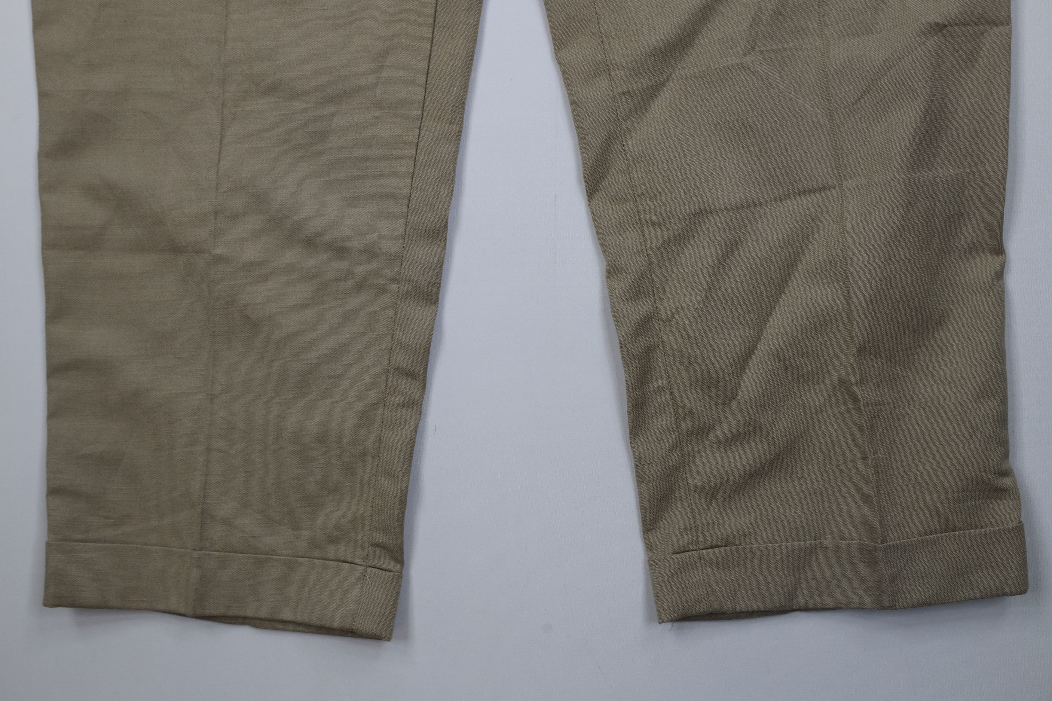 Polo Ralph Lauren Deadstock Vintage 90s Ralph Lauren Wide Leg Chino Pants USA Size US 38 / EU 54 - 4 Thumbnail
