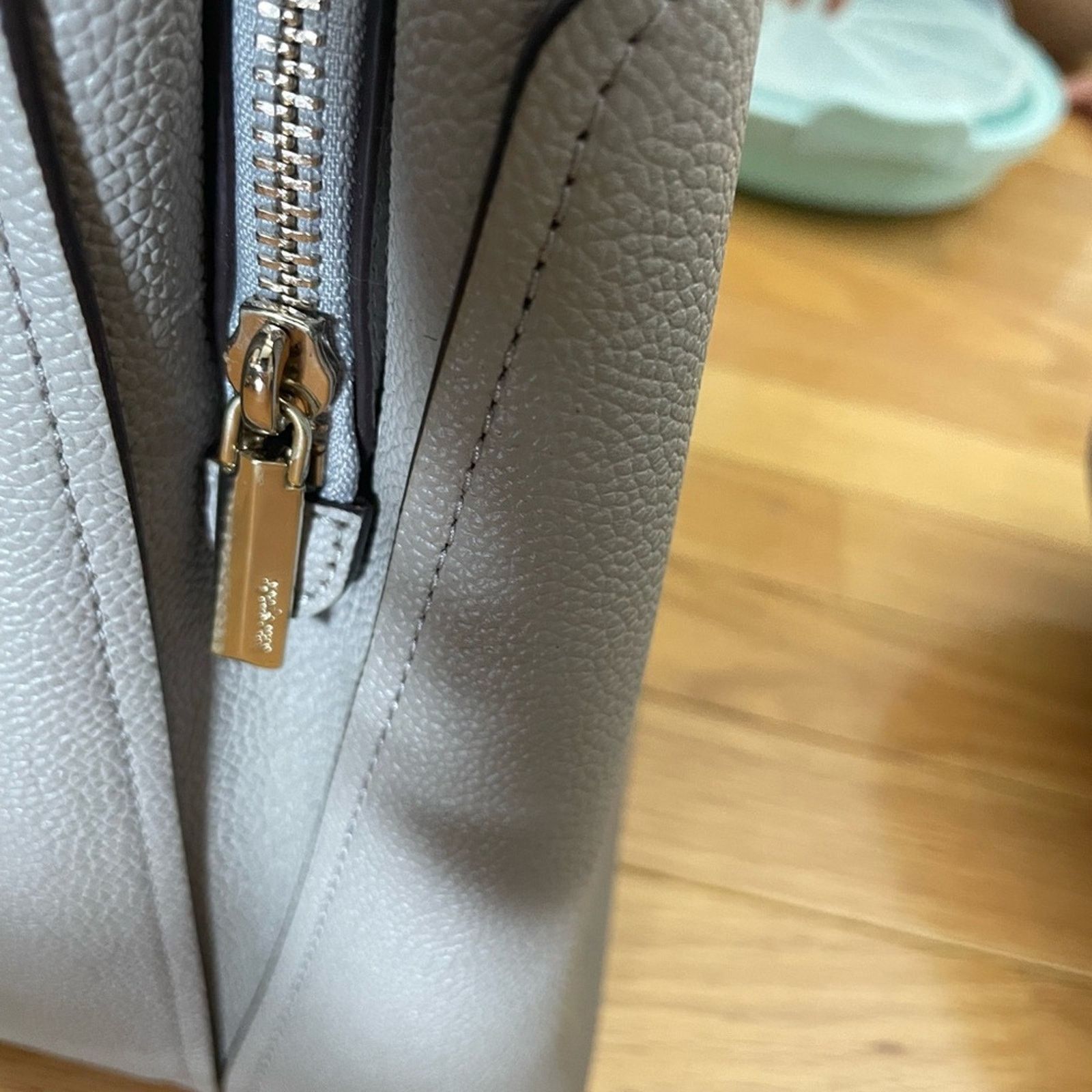 Kate Spade Kate Spade Elegant Gray Satchel Size ONE SIZE - 6 Thumbnail