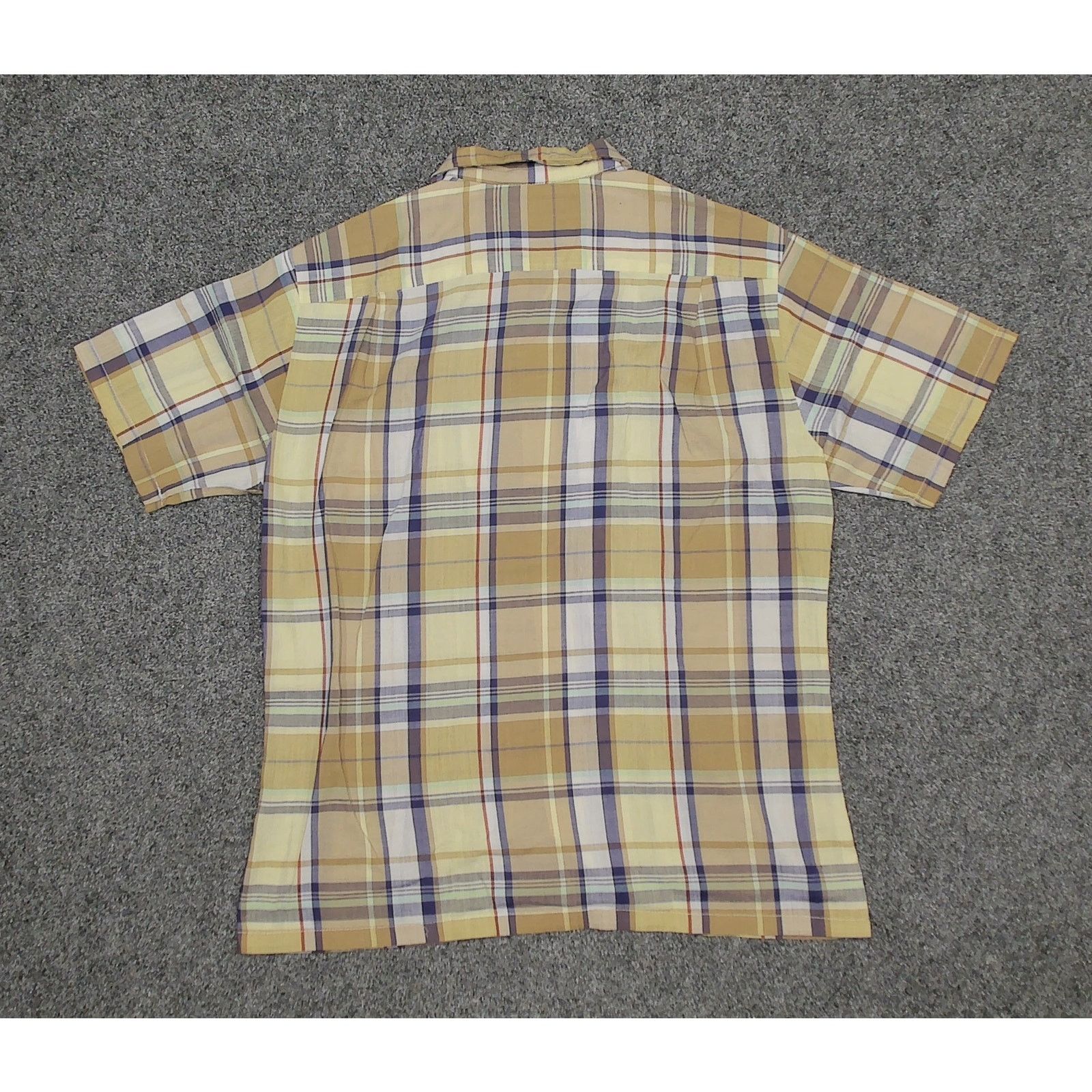 Vintage Vintage 1970s California Plus Boxy Camp Collar Plaid Shirt Size US M / EU 48-50 / 2 - 4 Thumbnail
