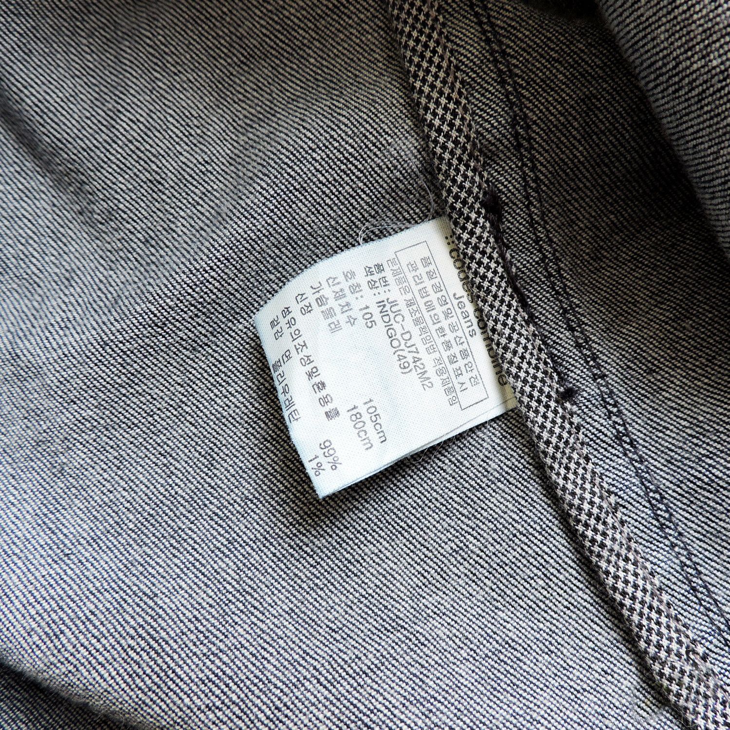 Codes Combine CODES COMBINE JEANS INDIGO WASHED DENIM JACKET Size US M / EU 48-50 / 2 - 5 Thumbnail