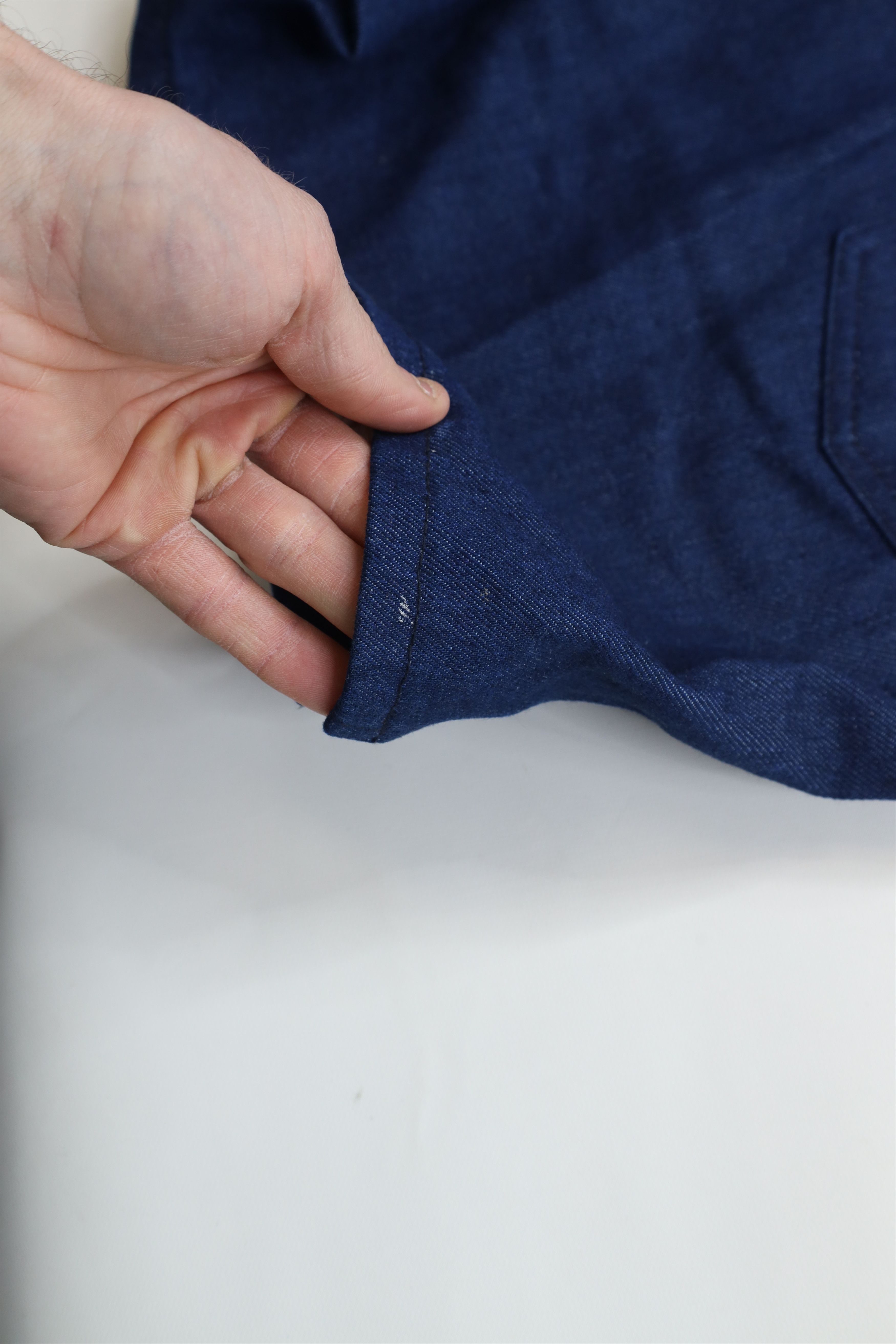 Vintage Vintage 70s Streetwear Above Knee Denim Shorts Blue USA Size US 36 / EU 52 - 13 Thumbnail