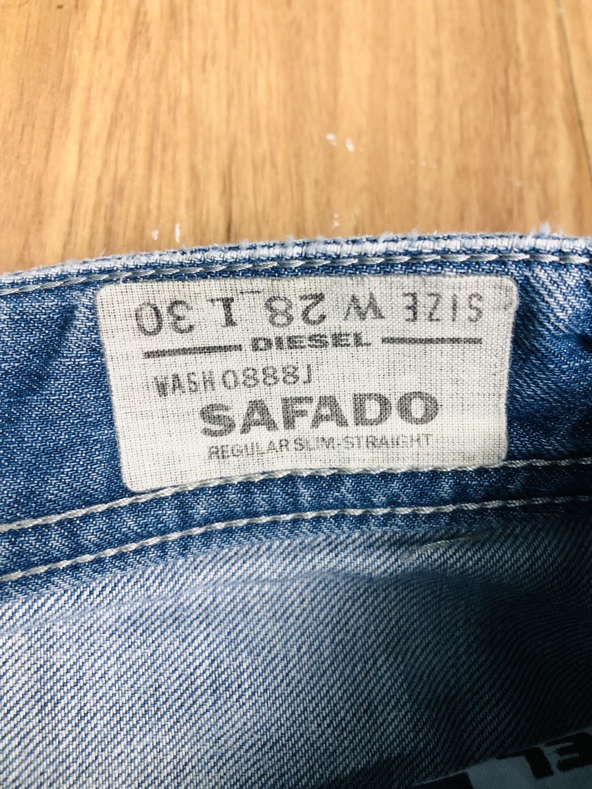 Diesel Diesel Industry Distress Jeans (33) Size US 28 / EU 44 - 13 Thumbnail