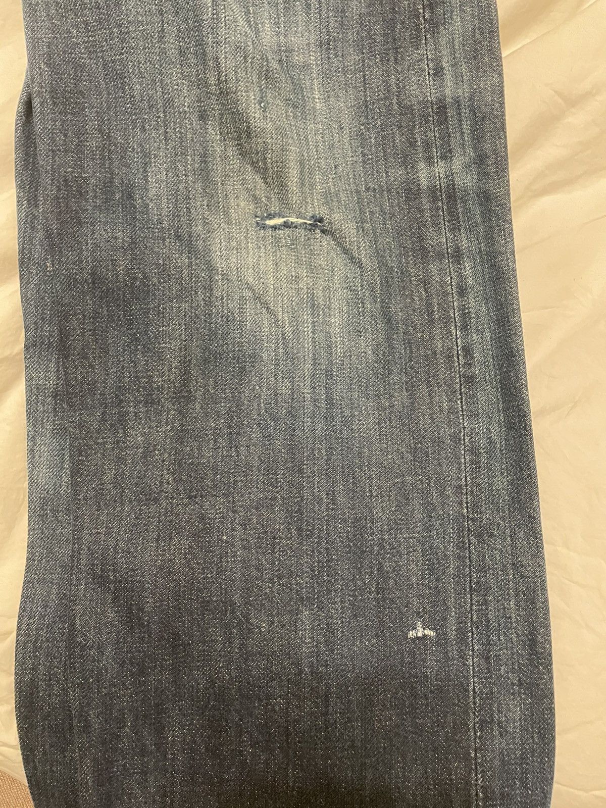 Blue Blue Japan Blue Blue Japan Straight Selvedge Denim Jeans 32 Size US 32 / EU 48 - 4 Thumbnail