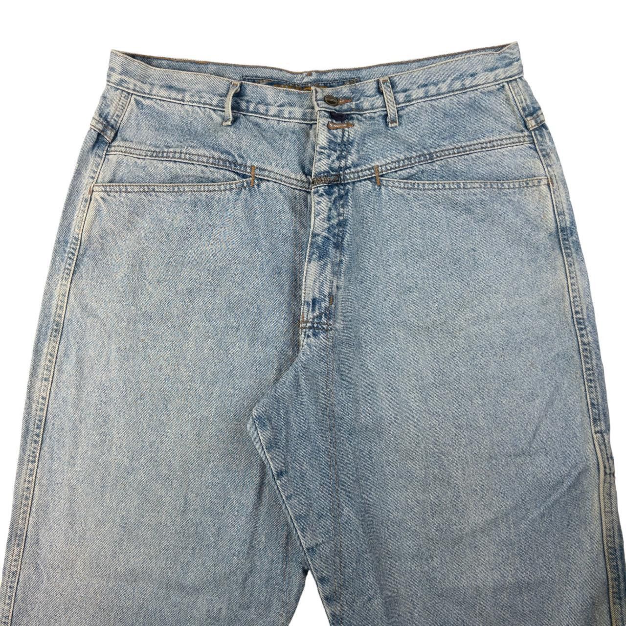 Marithe + Francois Girbaud Vintage Marithe Francois Girbaud Wide Leg Denim Jeans W36 Size US 36 / EU 52 - 4 Thumbnail