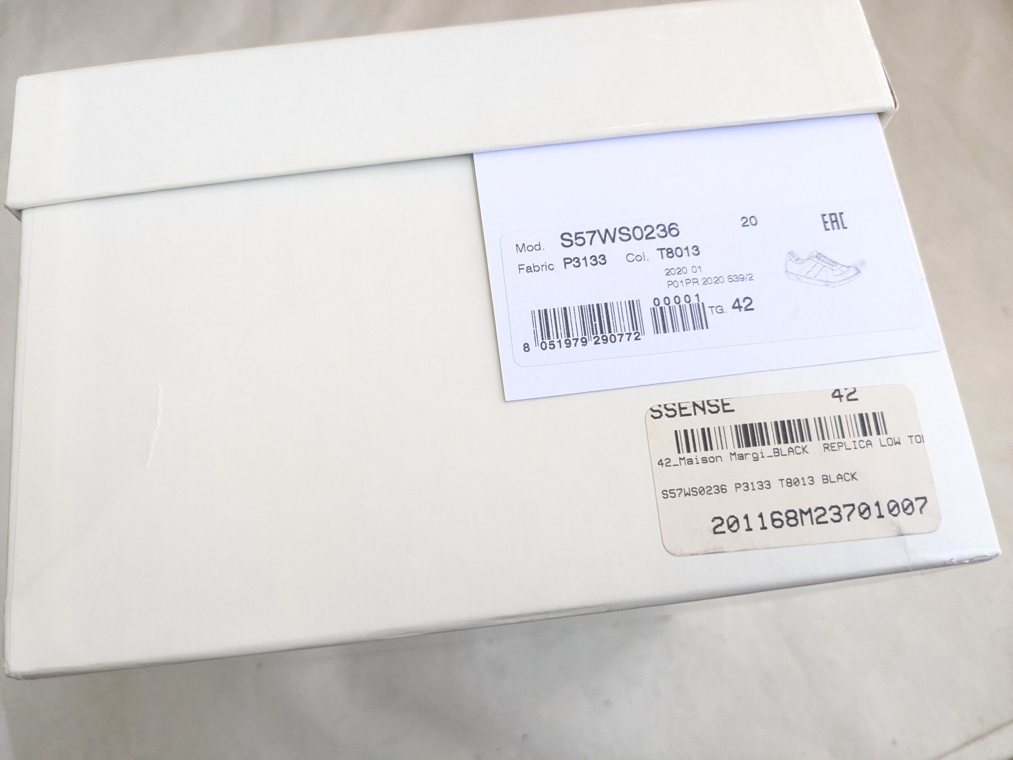 Maison Margiela Maison Margiela GAT Replica Black Satin 9 42 Size US 10 / EU 43 - 16 Thumbnail