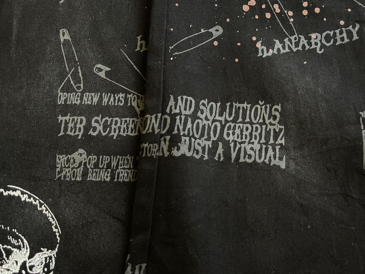 Seditionaries H.Anarchyism for Plus Punk Flare Jeans Size US 32 / EU 48 - 11 Thumbnail