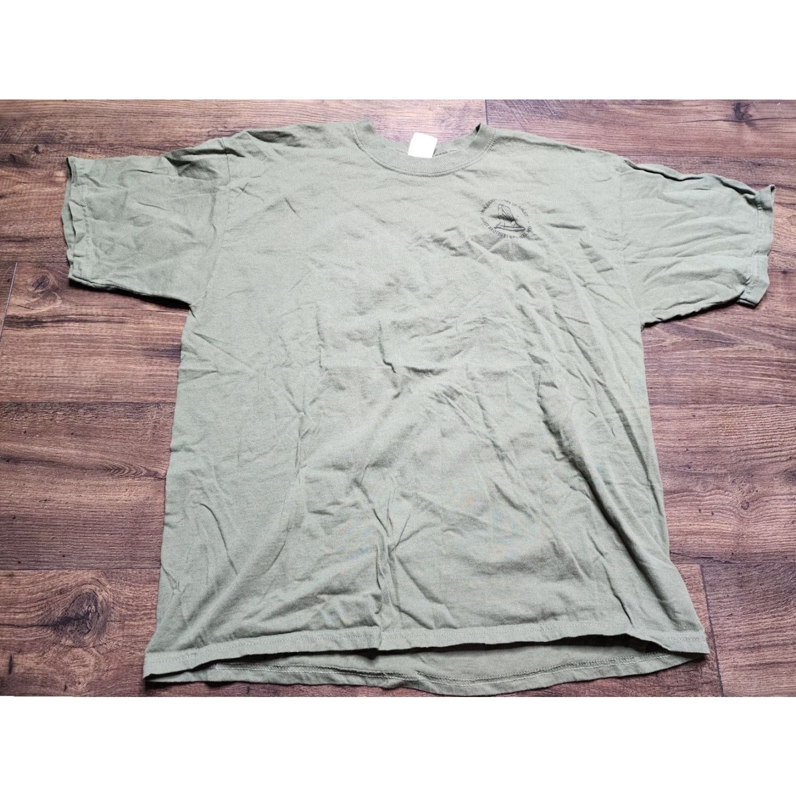 Gildan VINTAGE Gildan Mens XL Green Wright Brothers National Memorial T Shirt 100 Anniversary NC Size US XL / EU 56 / 4 - 2 Thumbnail
