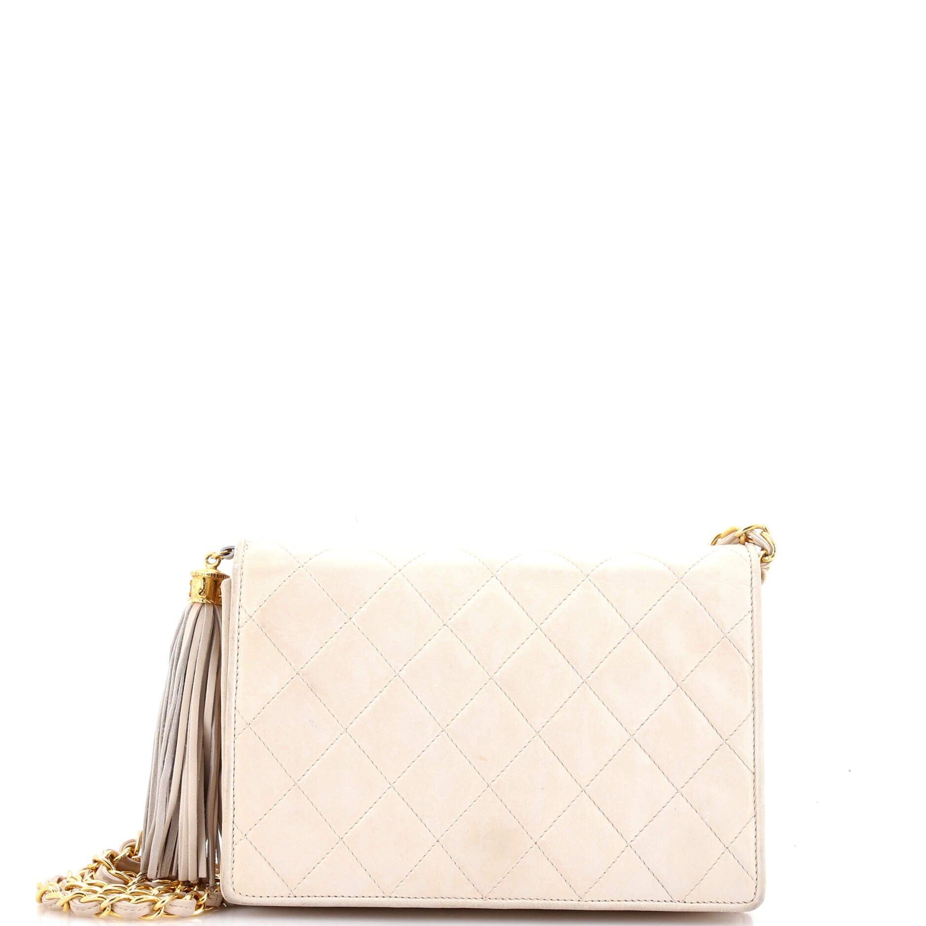 Chanel Vintage Tassel Flap Bag Size ONE SIZE - 1 Thumbnail