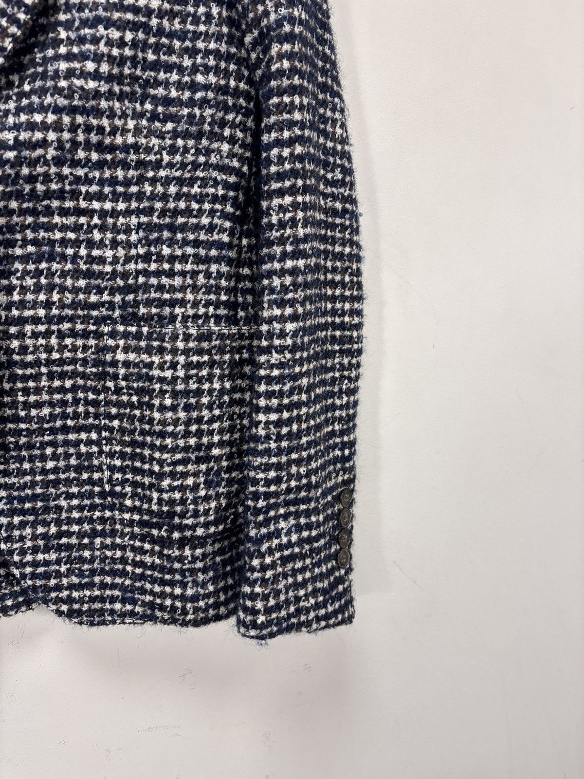 Lardini Lardini Women’s Boucle Tweed Blazer Jacket Textured Wool Size S / US 4 / IT 40 - 7 Thumbnail