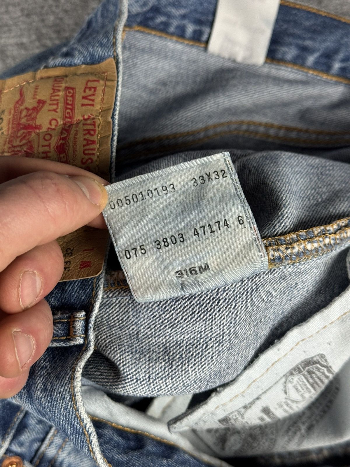 Levi's × Levi's Vintage Clothing × Vintage Vintage Levis 501 denim jeans Size US 36 / EU 52 - 13 Thumbnail