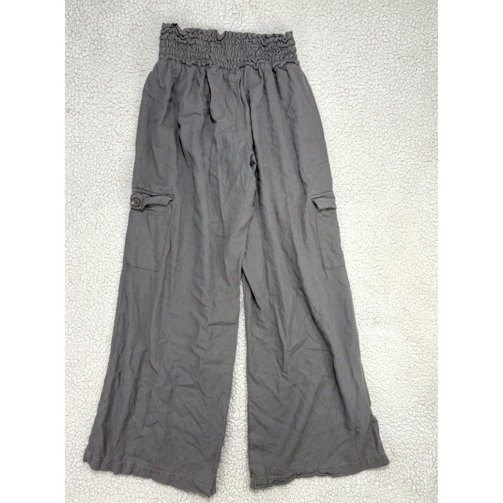 Vintage Happily Grey Cargo Pants Sweatpants? No, remove questions. Size 36" / US 14 / IT 50 - 3 Thumbnail