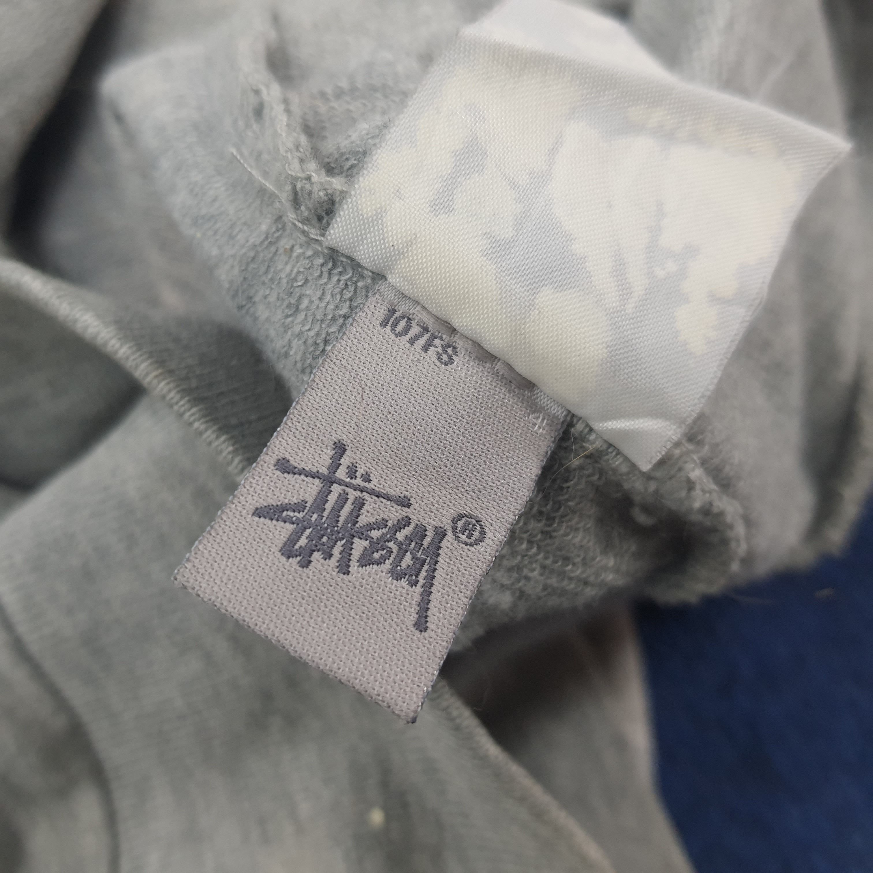Stussy × Vintage Vintage Stussy Authentic Signature Logo Zipper Hoodie Size US M / EU 48-50 / 2 - 10 Thumbnail