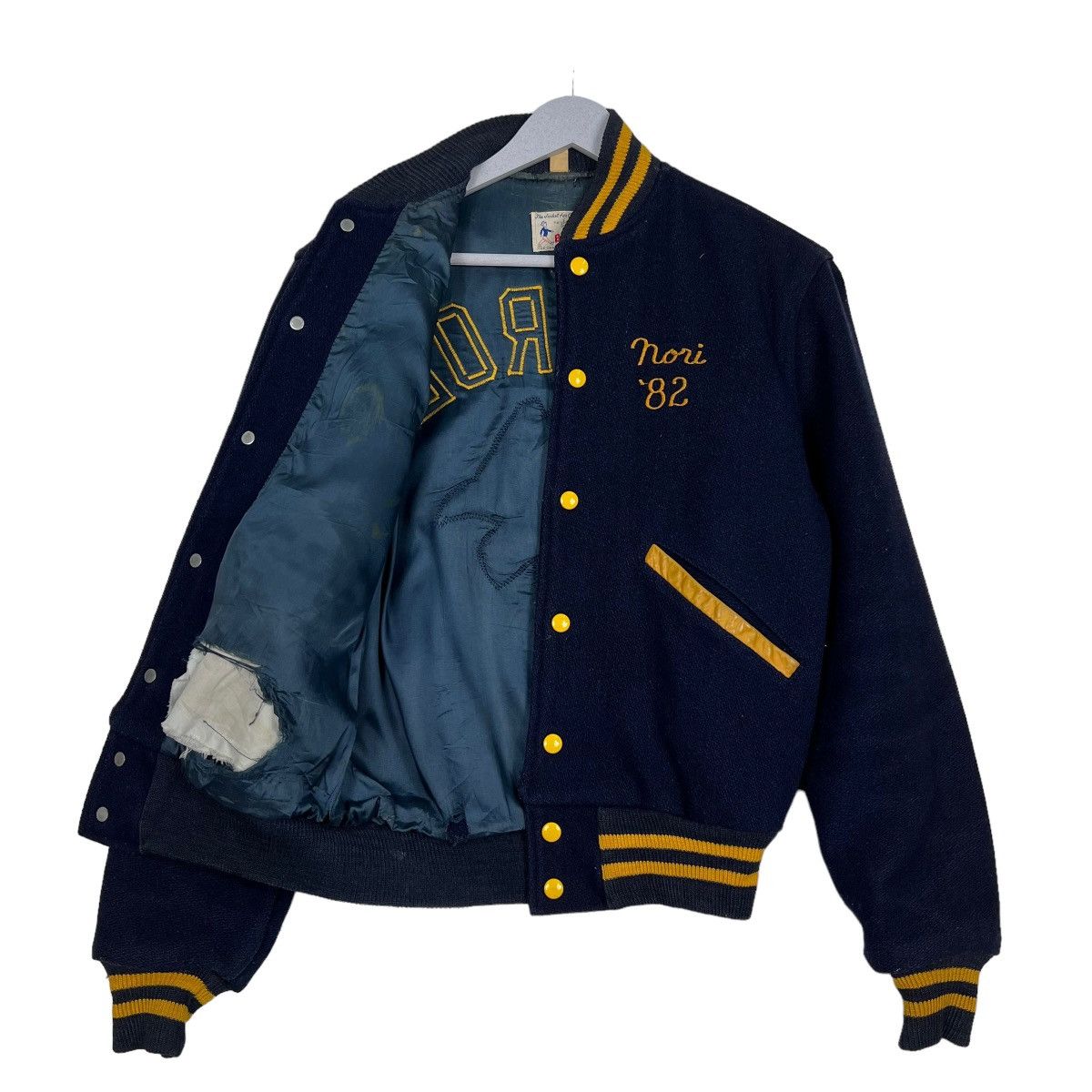 Vintage 🔥 VINTAGE BUTWIN VARSITY BOMBER JACKET Size US M / EU 48-50 / 2 - 9 Thumbnail