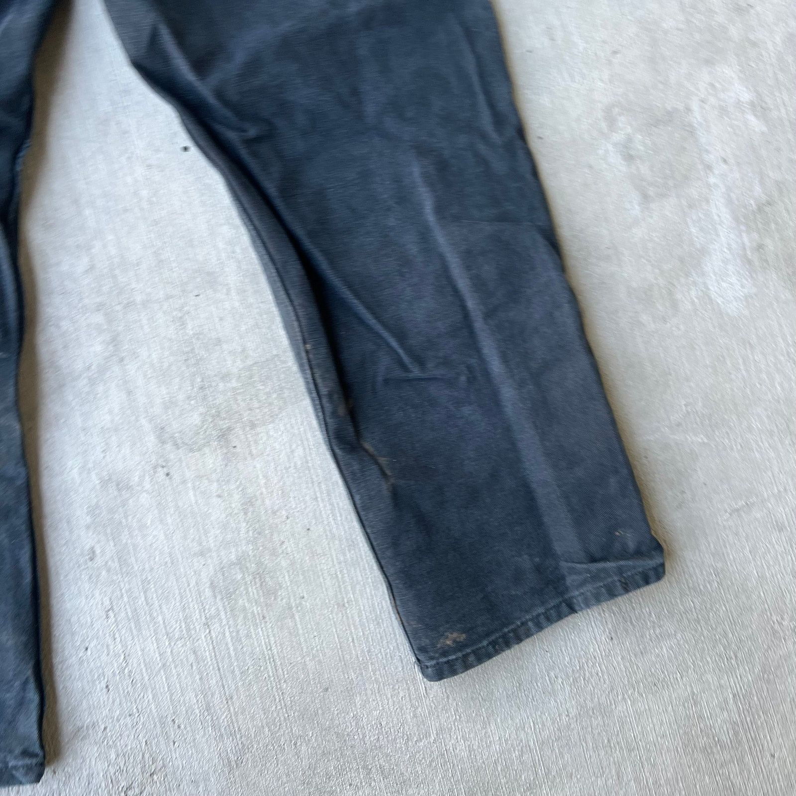 Carhartt × Vintage Carhartt faded black double knee work wear carpenter pants Size US 36 / EU 52 - 8 Thumbnail