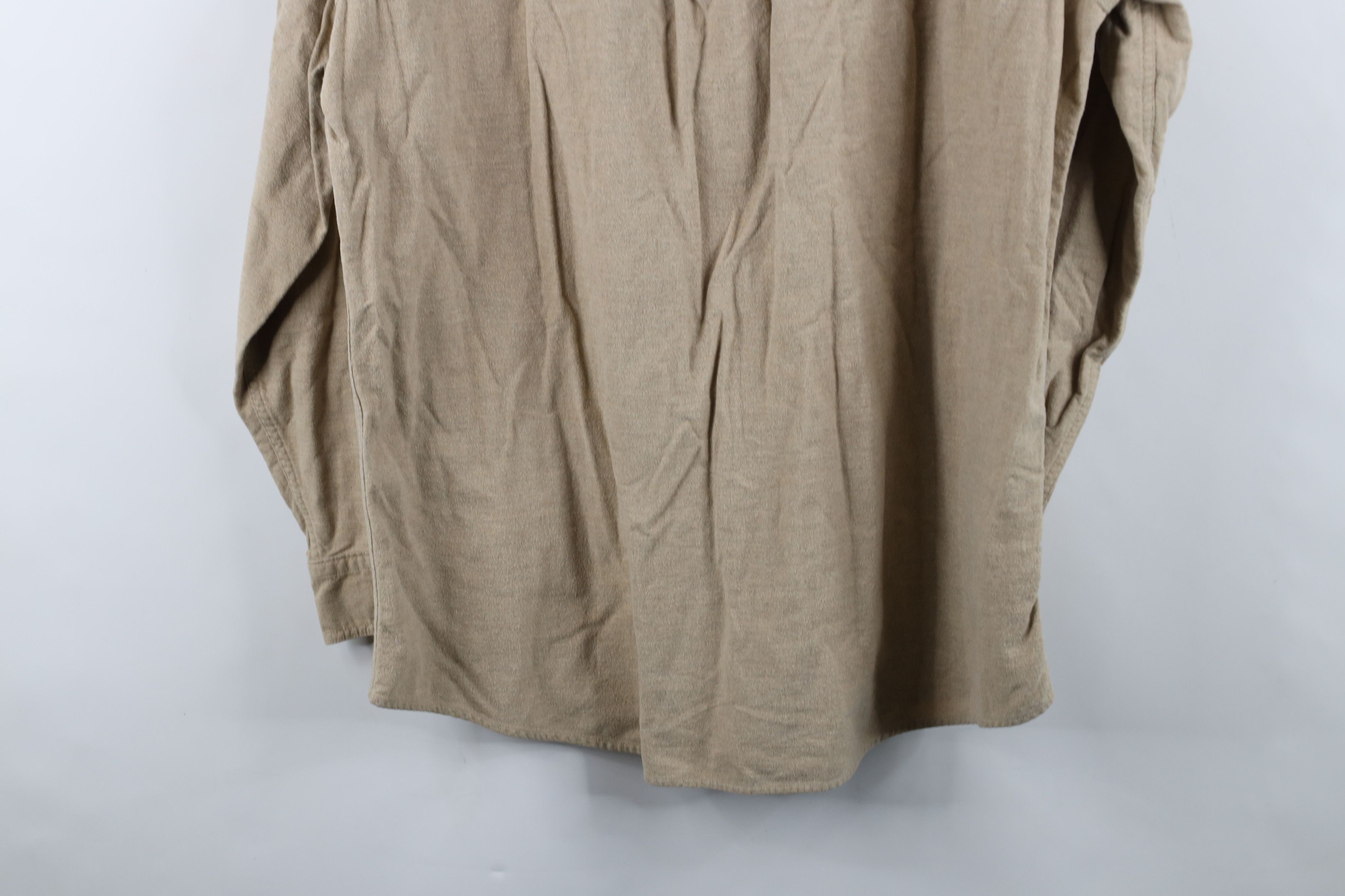 Woolrich Woolen Mills Vintage Woolrich Chamois Cloth Collared Button Down Shirt Size US L / EU 52-54 / 3 - 12 Thumbnail