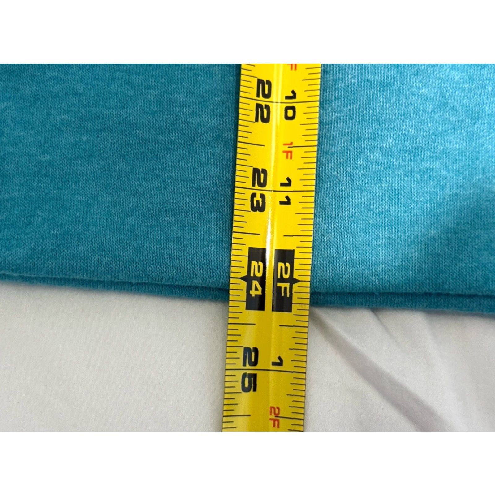 Free People FREE PEOPLE Movement Untamed Teal Hoodie Sweatshirt - Pullover Long Sleeve Hooded - M - Women - Solid Fleece Cotton Blend - All Seasons - Boho 70s Size M / US 6-8 / IT 42-44 - 5 Thumbnail