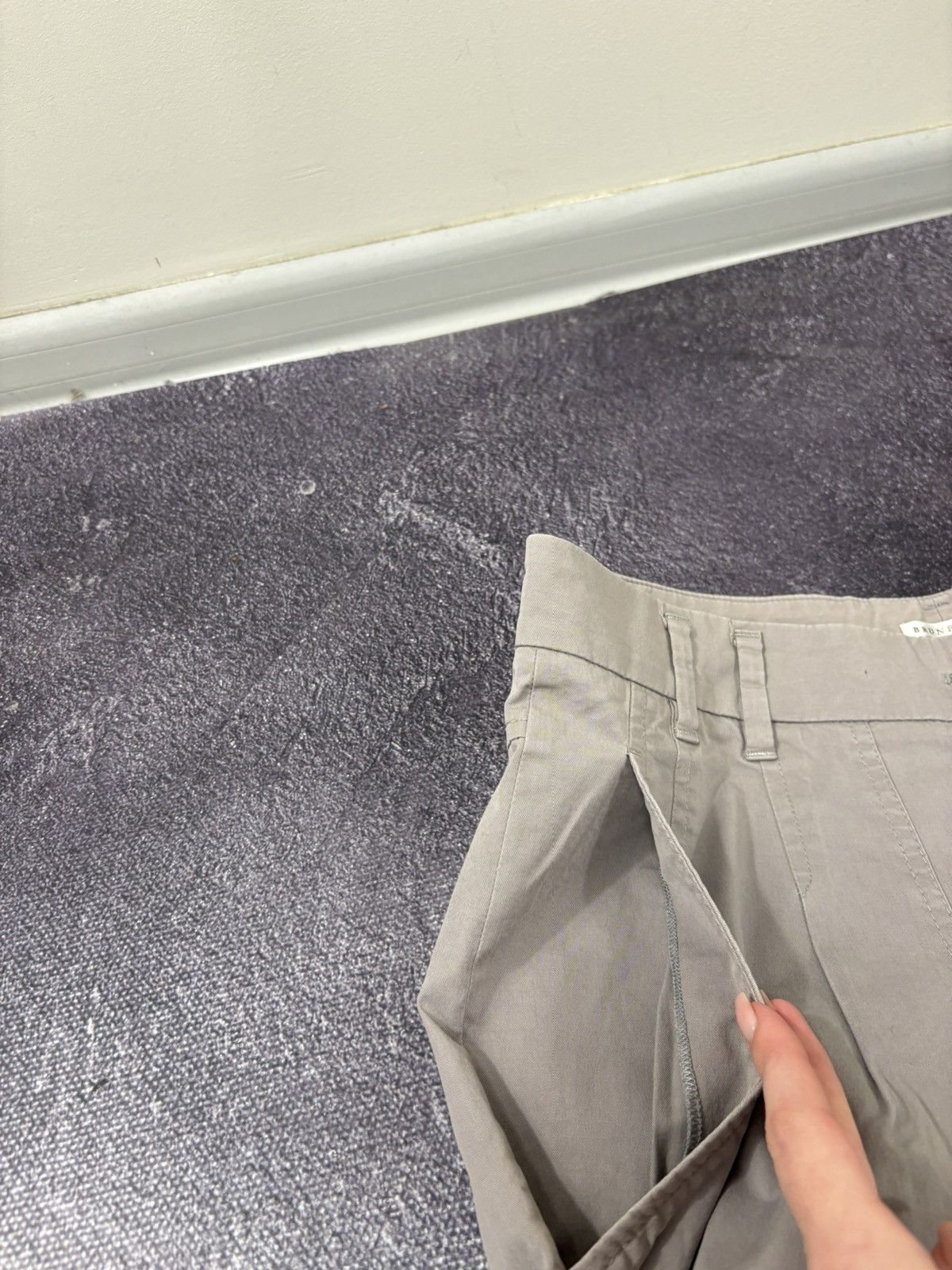 Brunello Cucinelli Brunello Cucinelli Women’s Rare Luxury Pants Trousers Size 30" / US 8 / IT 44 - 20 Thumbnail