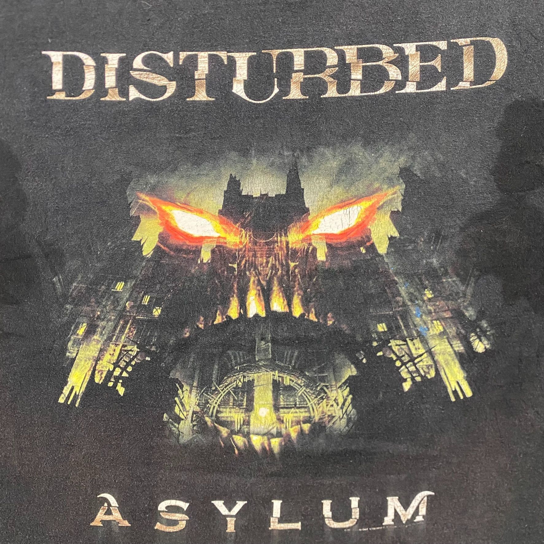 Band Tees Vintage Y2K Sun Faded Disturbed Heavy Metal Rock Band Tee Size US XL / EU 56 / 4 - 3 Thumbnail