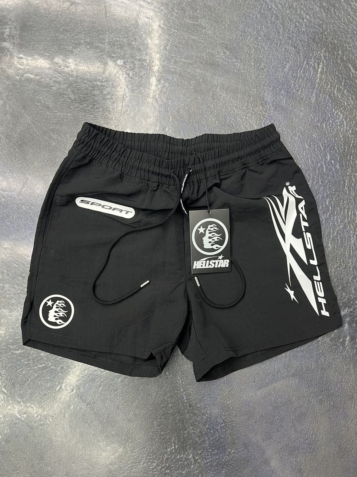 HELLSTAR Hellstar skull shorts | Grailed