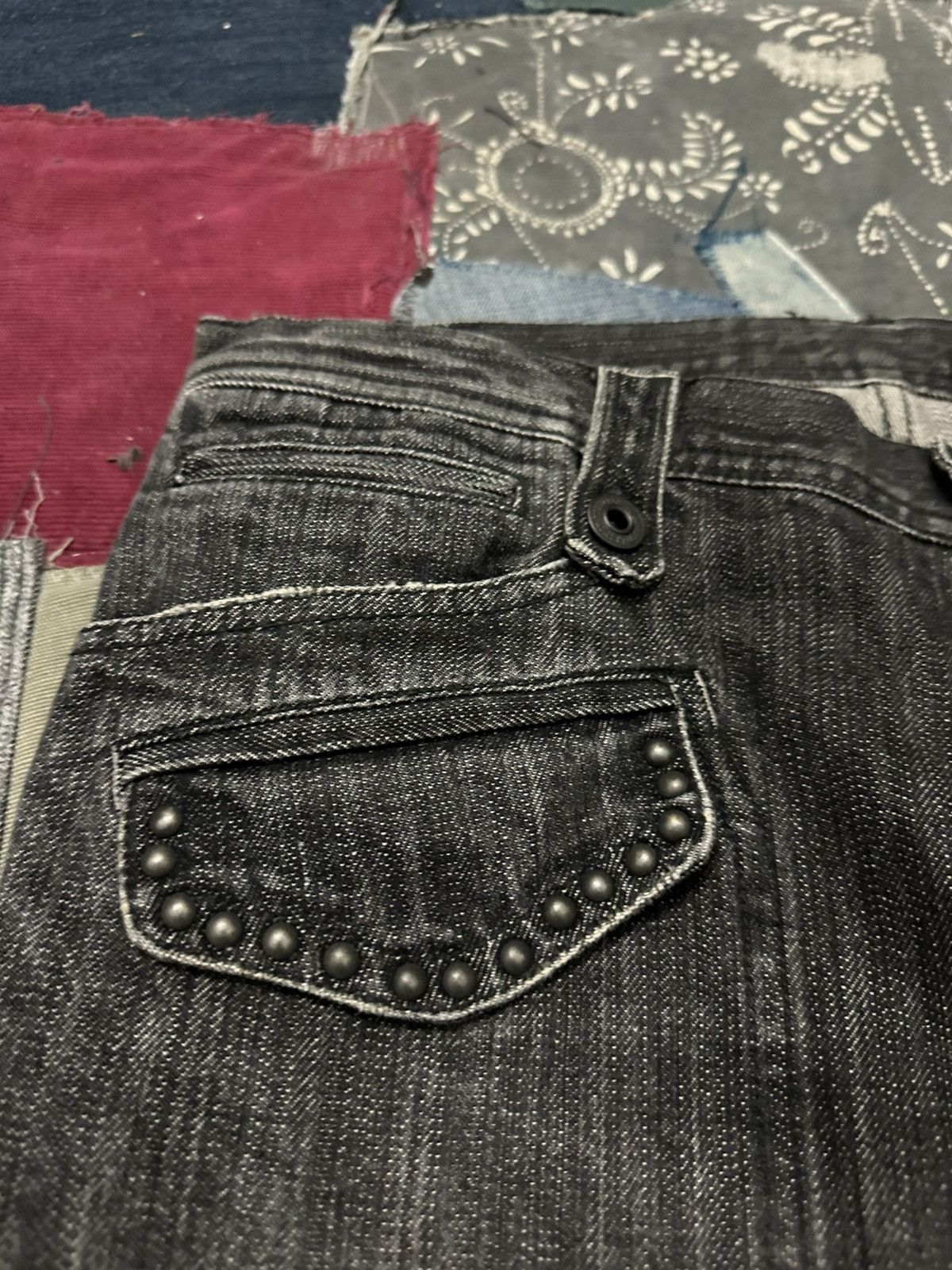 Japanese Brand Edge Rupert Distressed Denim Jeans Pants Size US 33 - 6 Thumbnail