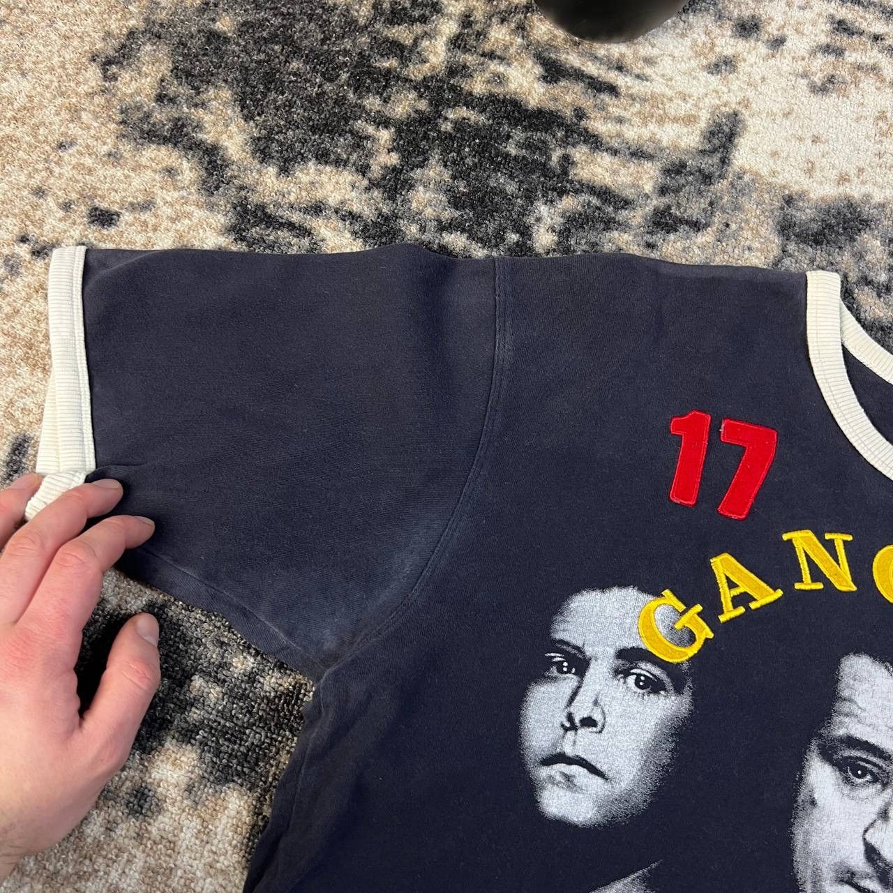 Ringspun Vintage Y2K Ringspun Godfather Big Logo Movie T-Shirt 1TS81 Size US XL / EU 56 / 4 - 8 Thumbnail