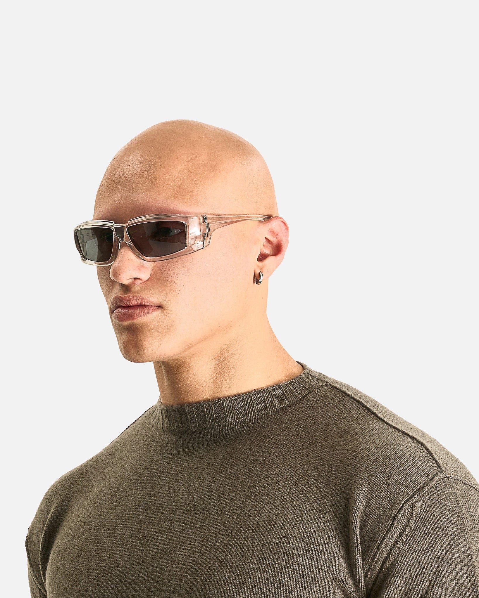 Rick Owens Larry / Rick sunglasses - transparent / black lens Size ONE SIZE - 1 Thumbnail