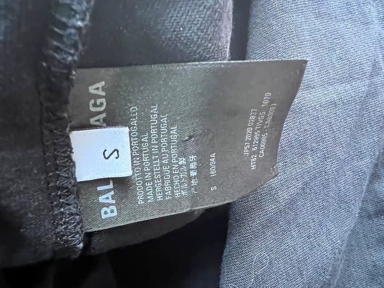 Balenciaga Balenciaga Front and Back Logo Short Sleeve T-shirt, Size Size US S / EU 44-46 / 1 - 4 Thumbnail