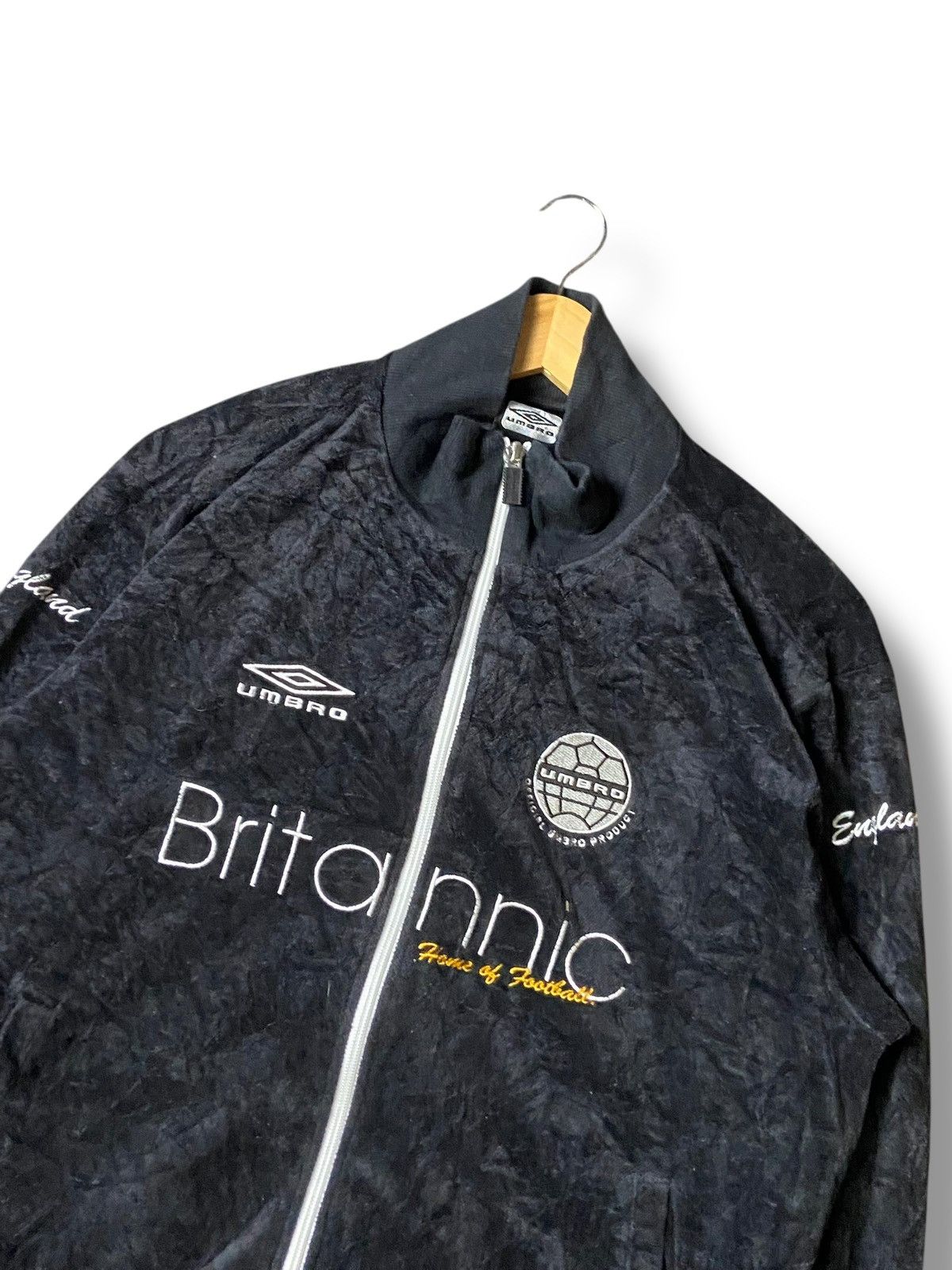 Japanese Brand × Umbro × Vintage UMBRO England Brittanic Football Jacket (126) Size US M / EU 48-50 / 2 - 6 Thumbnail