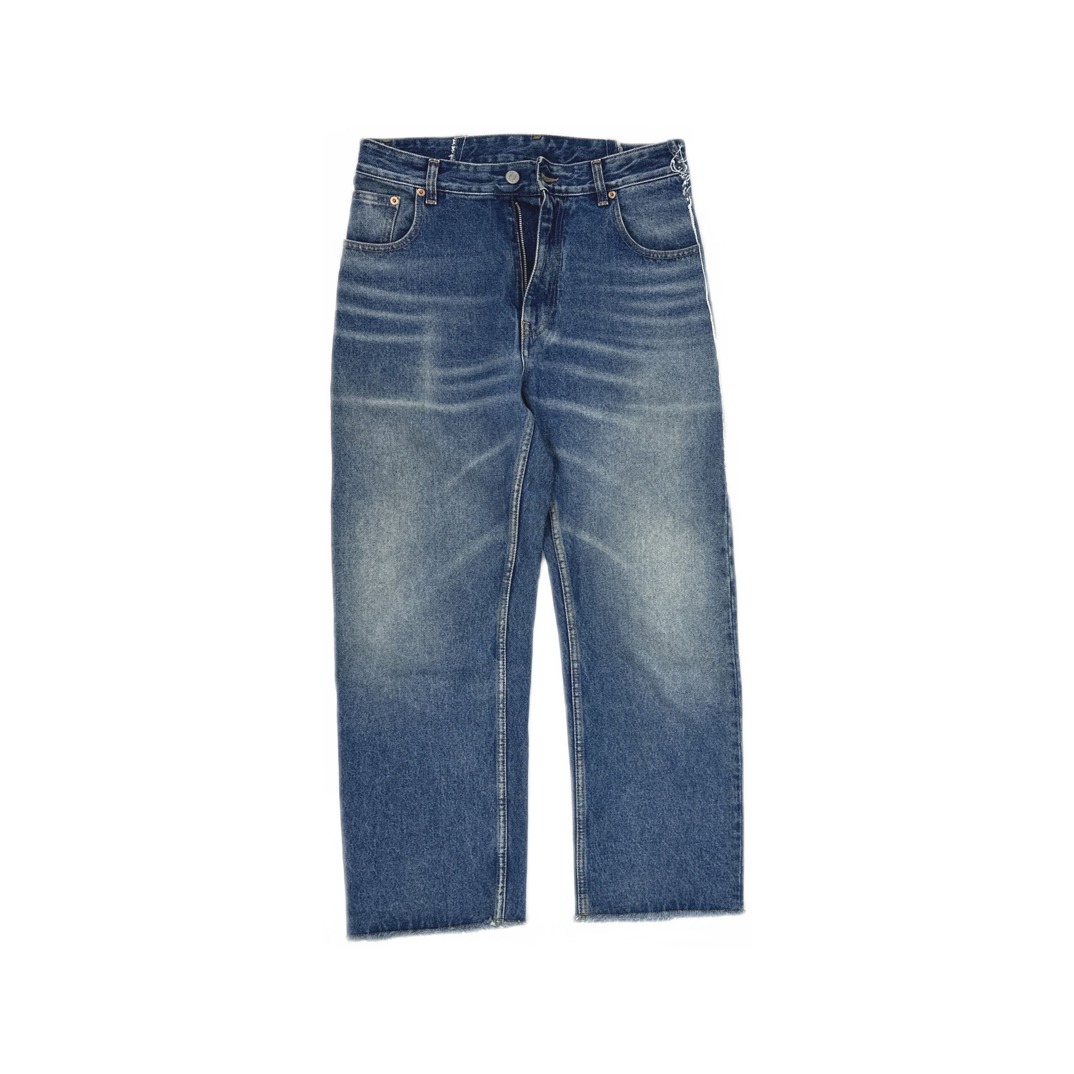 MM6 MM6 Maison Margiela Washed Denim Jeans Size 38 Size 26" / US 2 / IT 38 - 1 Thumbnail