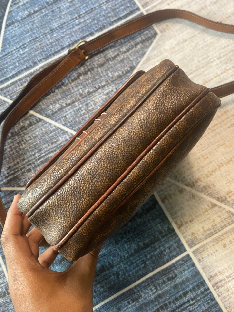 Celine × Vintage Vintage Celine Macadam Shoulder Bag Size ONE SIZE - 8 Thumbnail