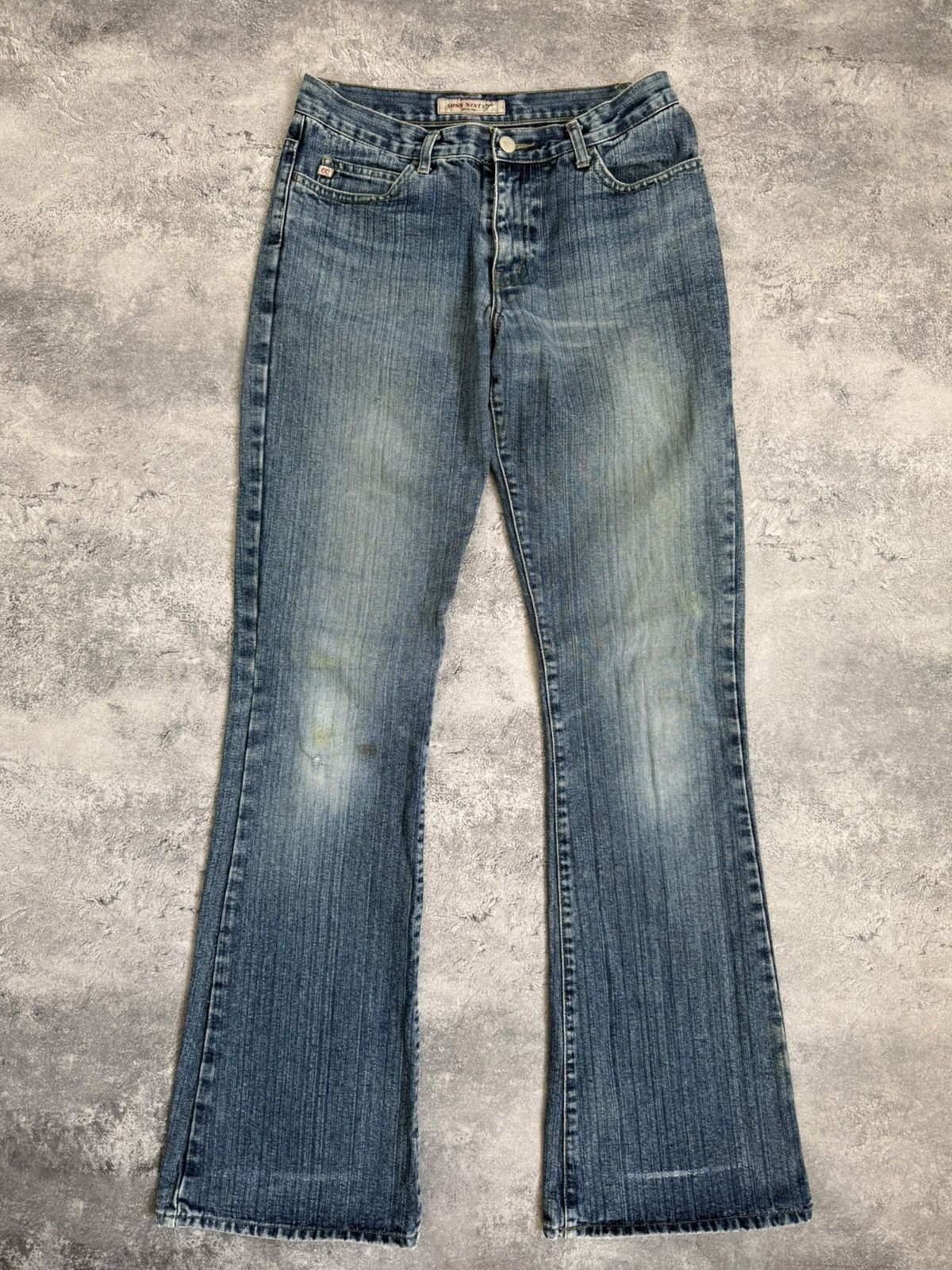 Miss Sixty Vintage Y2K Miss Sixty Flared Low Rise Jeans Hype Streetwear Size 29" - 13 Thumbnail