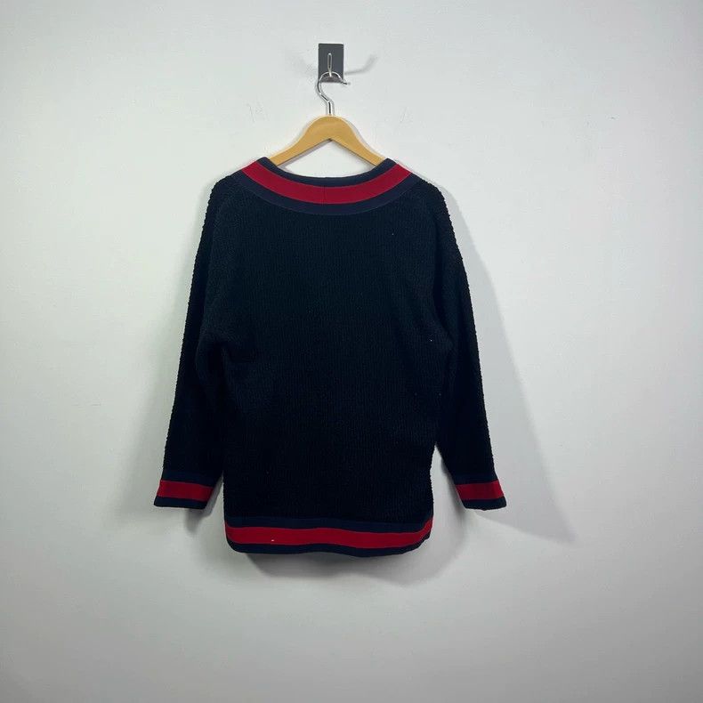 Gucci Gucci Knitted cardigan classic red and blue striped jacket Size US XS / EU 42 / 0 - 2 Thumbnail