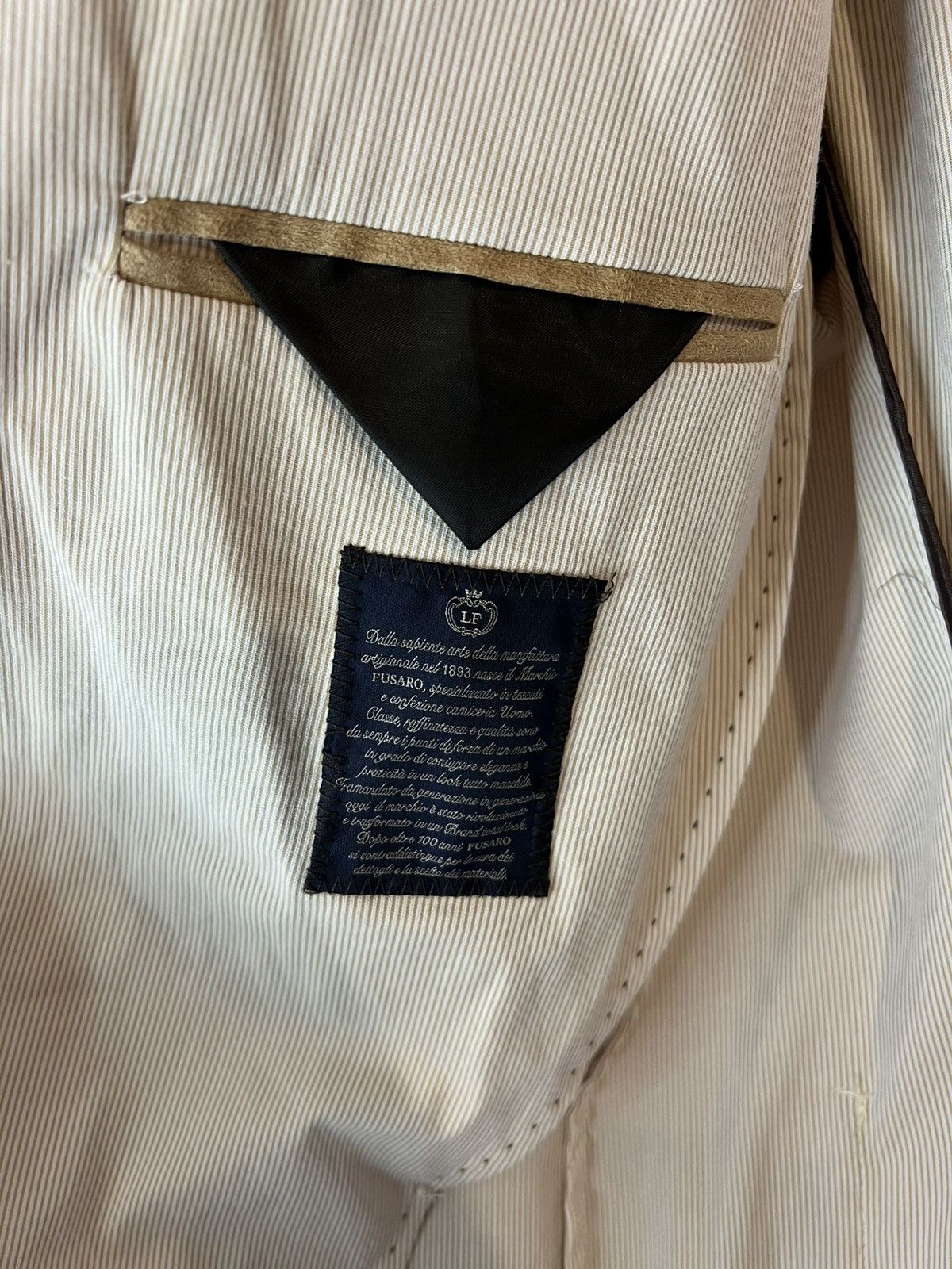 Other Luigi Fusaro Napoli Blazer size 50 Size 50R - 5 Thumbnail