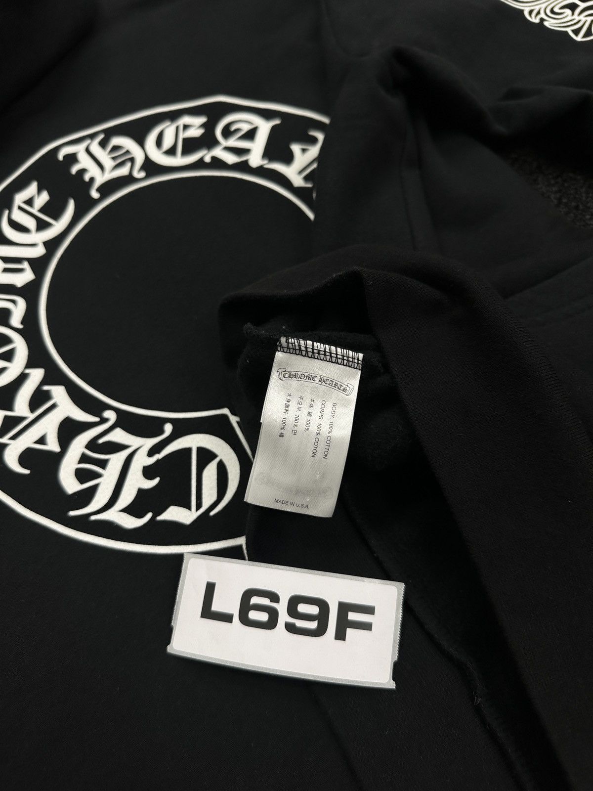 Chrome Hearts Chrome Hearts Horseshoe Floral Hoodie Black Medium Size US M / EU 48-50 / 2 - 7 Thumbnail