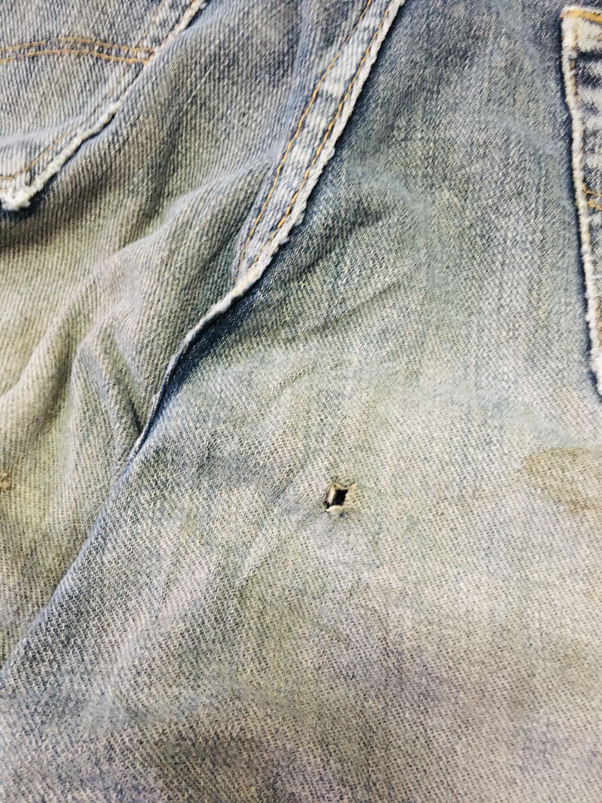 Japanese Brand Gedixsept Distressed Jeans (16) Size 28" / US 6 / IT 42 - 7 Thumbnail