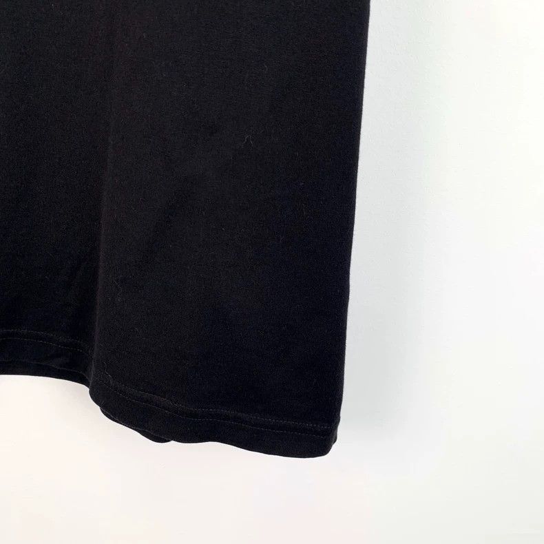 Balenciaga Balenciaga Black logo monogrammed embroidered cotton crew Size US S / EU 44-46 / 1 - 4 Thumbnail