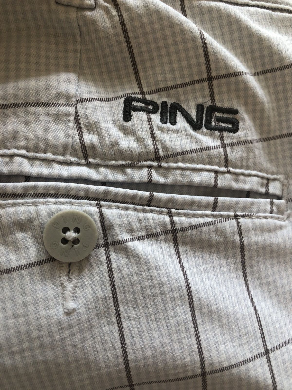 PING PING GOLF VINTAGE SPORT RARE SHORTS Size US 34 / EU 50 - 3 Thumbnail