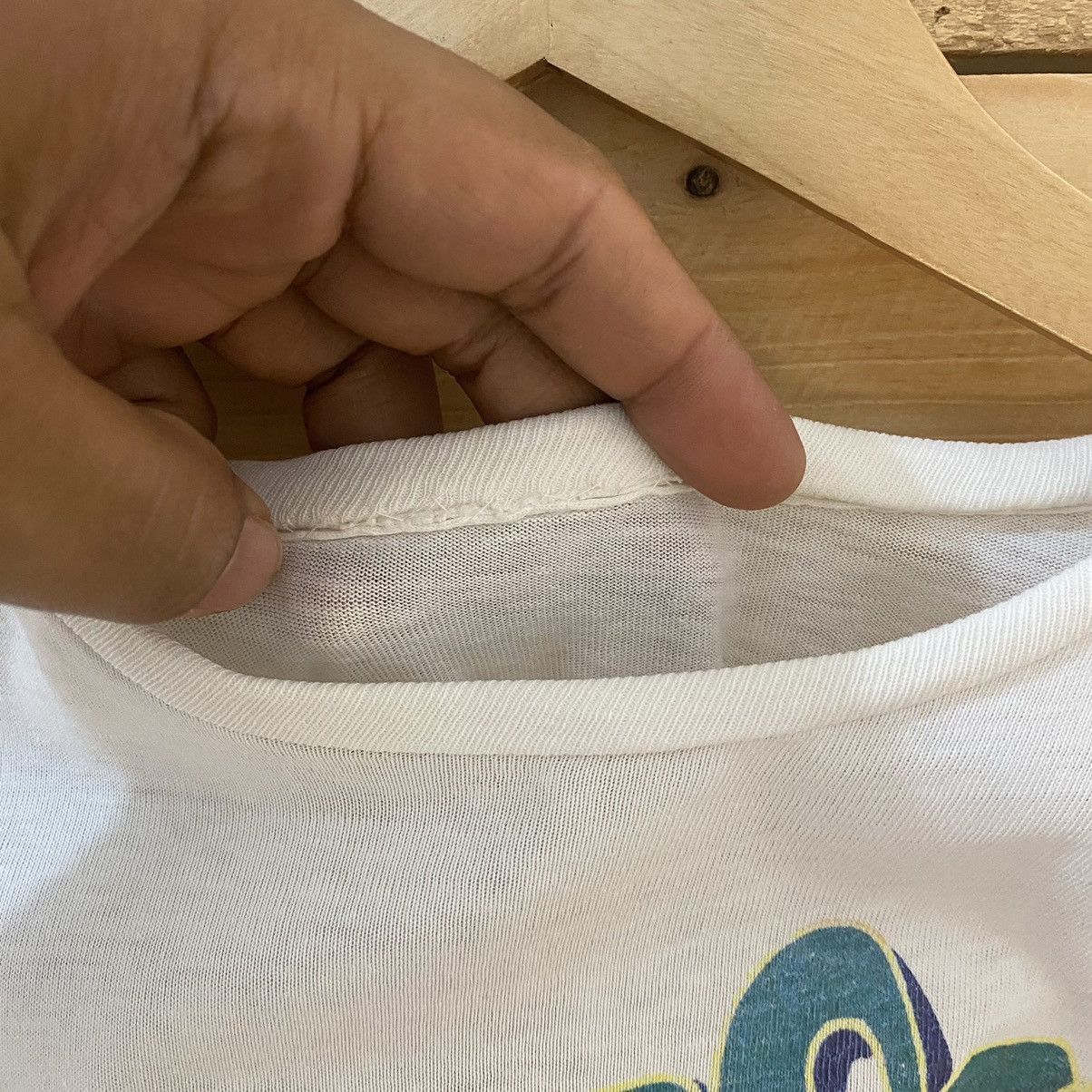 Single stich Distress Vintage 80s/90s MLB Superstar T-Shirt
