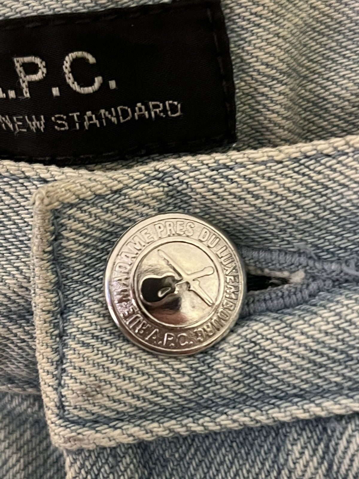 A.P.C. × Japanese Brand Apc Petit Standard Jeans Red Line Selvedge Size 30 Denim Size US 30 / EU 46 - 4 Thumbnail