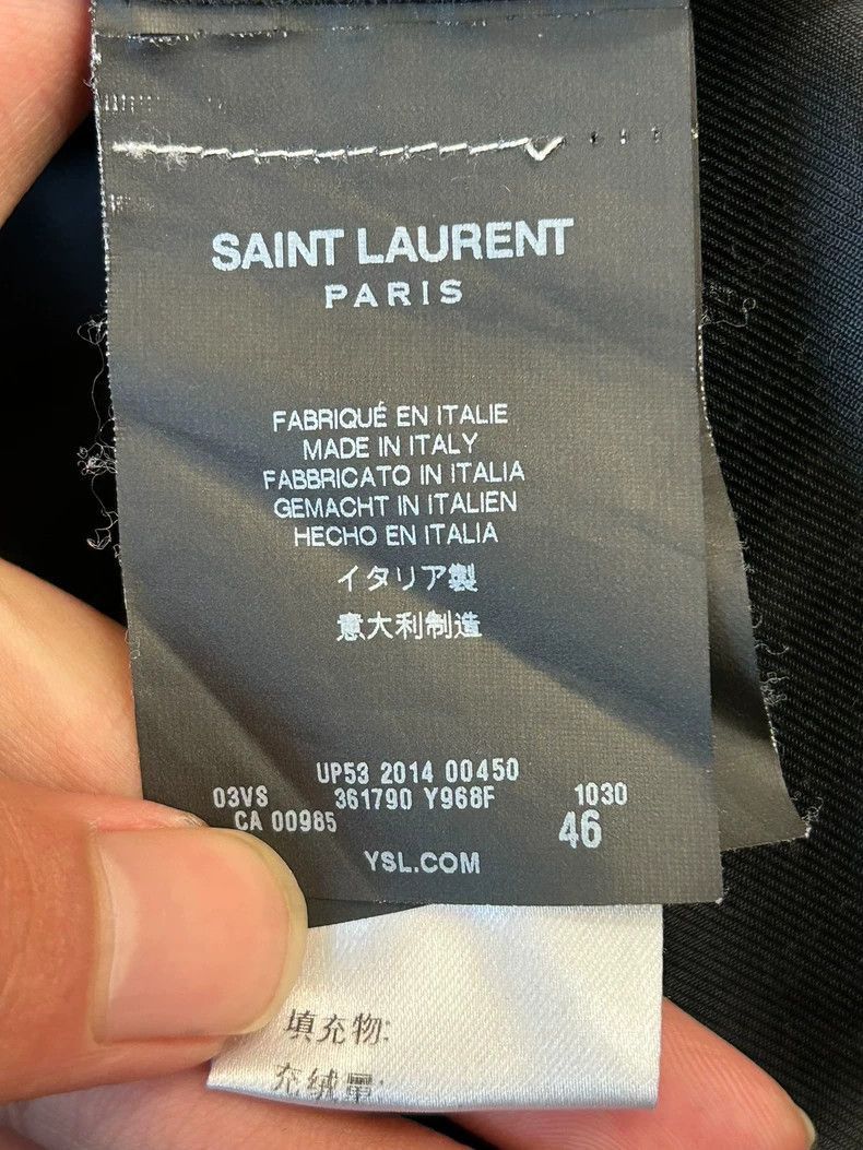 Saint Laurent Paris Saint Laurent Paris Saint Laurent Grey Zebra Pattern Baseb Size US XL / EU 56 / 4 - 6 Thumbnail