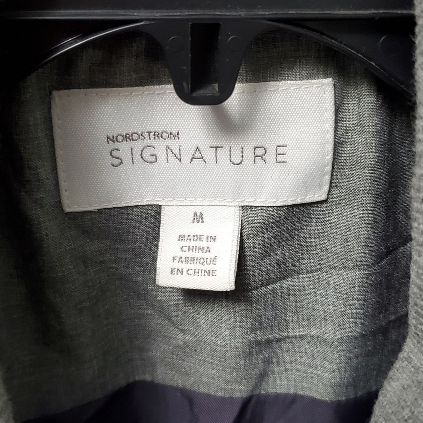 Nordstrom Nordstrom Signature Men's Grey Vapor Heather Zip-Up Vest Size US M / EU 48-50 / 2 - 8 Thumbnail