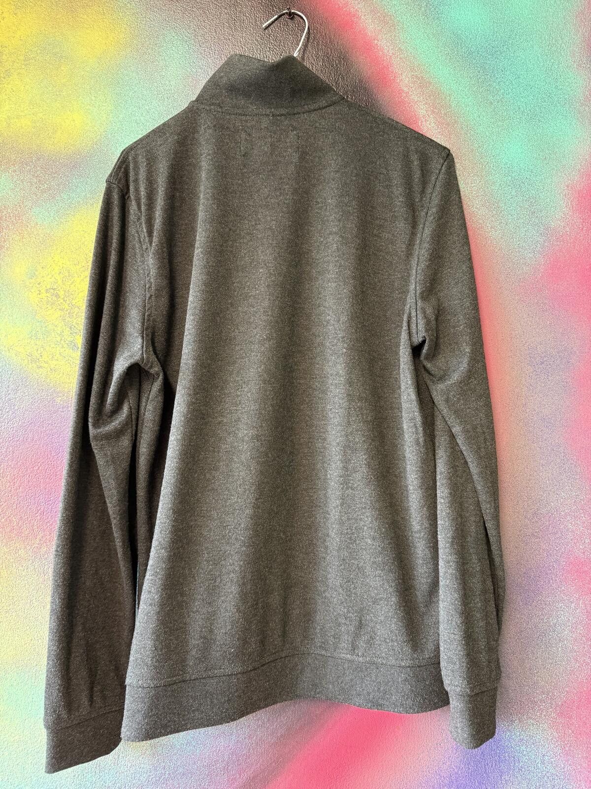 Other Ted Baker Men's Charcoal Grey Quarter Zip Jumper Sweater Size US L / EU 52-54 / 3 - 7 Thumbnail
