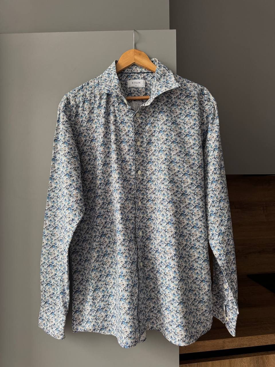 Eton Eton Multicolour Flower Print Shirt Size US S / EU 44-46 / 1 - 1 Thumbnail
