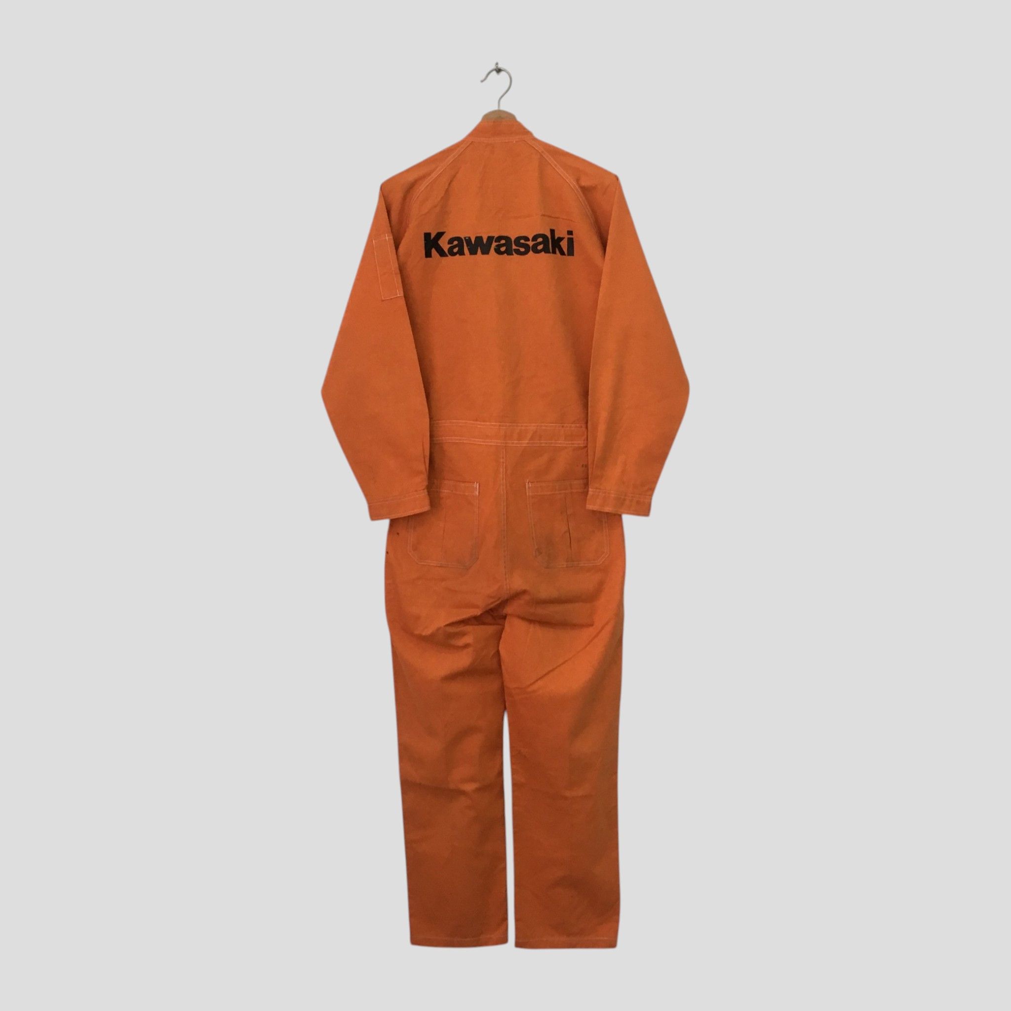 Japanese Brand kawasaki overall jacket - 1728 Size US XL / EU 56 / 4 - 16 Thumbnail